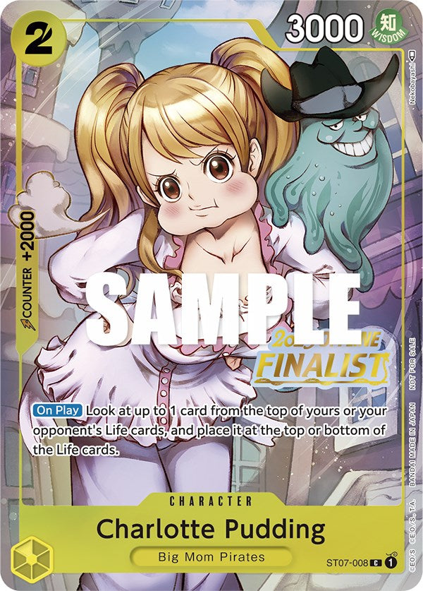 Charlotte Pudding (Offline Regional 2023) [Finalist] [One Piece Promotion Cards] | Red Riot Games CA