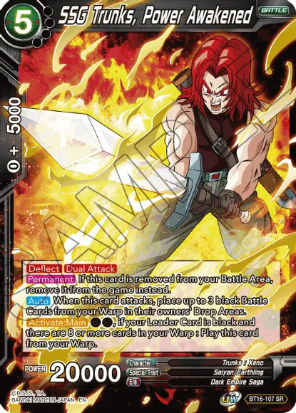 SSG Trunks, Power Awakened (BT16-107) [Realm of the Gods] | Red Riot Games CA