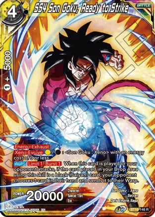 SS4 Son Goku, Ready to Strike (BT16-146) [Realm of the Gods] | Red Riot Games CA