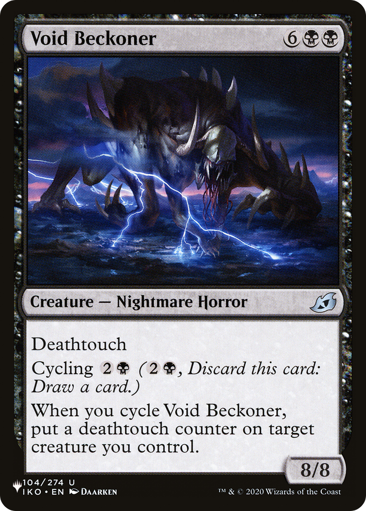 Void Beckoner [The List Reprints] | Red Riot Games CA