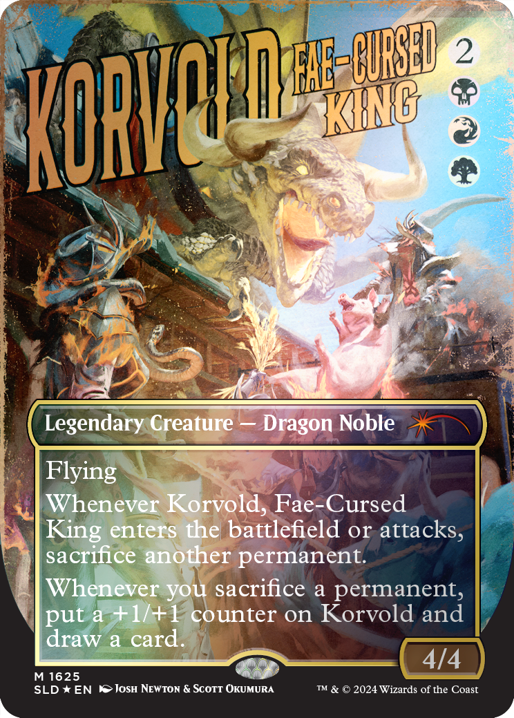 Korvold, Fae-Cursed King (Rainbow Foil) [Secret Lair Drop Series] | Red Riot Games CA