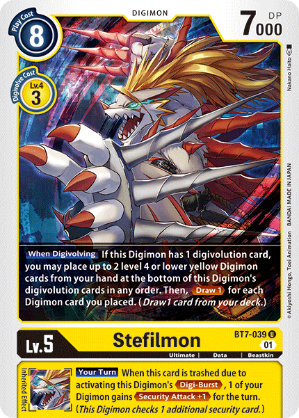 Stefilmon [BT7-039] [Next Adventure] | Red Riot Games CA