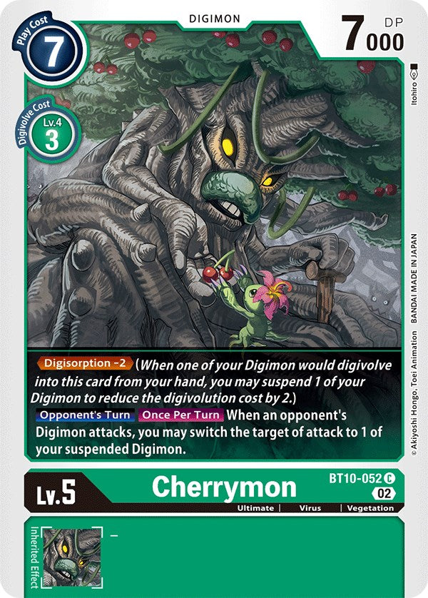 Cherrymon [BT10-052] [Xros Encounter] | Red Riot Games CA