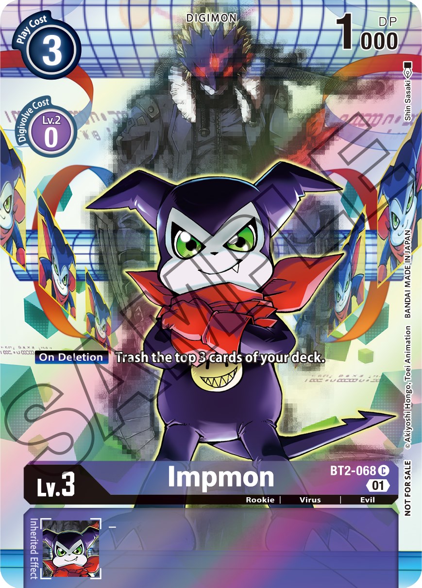 Impmon [BT2-068] (Tamer's Card Set 1) [Release Special Booster Promos] | Red Riot Games CA
