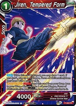 Jiren, Tempered Form (Tournament Pack Vol. 8) (P-383) [Tournament Promotion Cards] | Red Riot Games CA