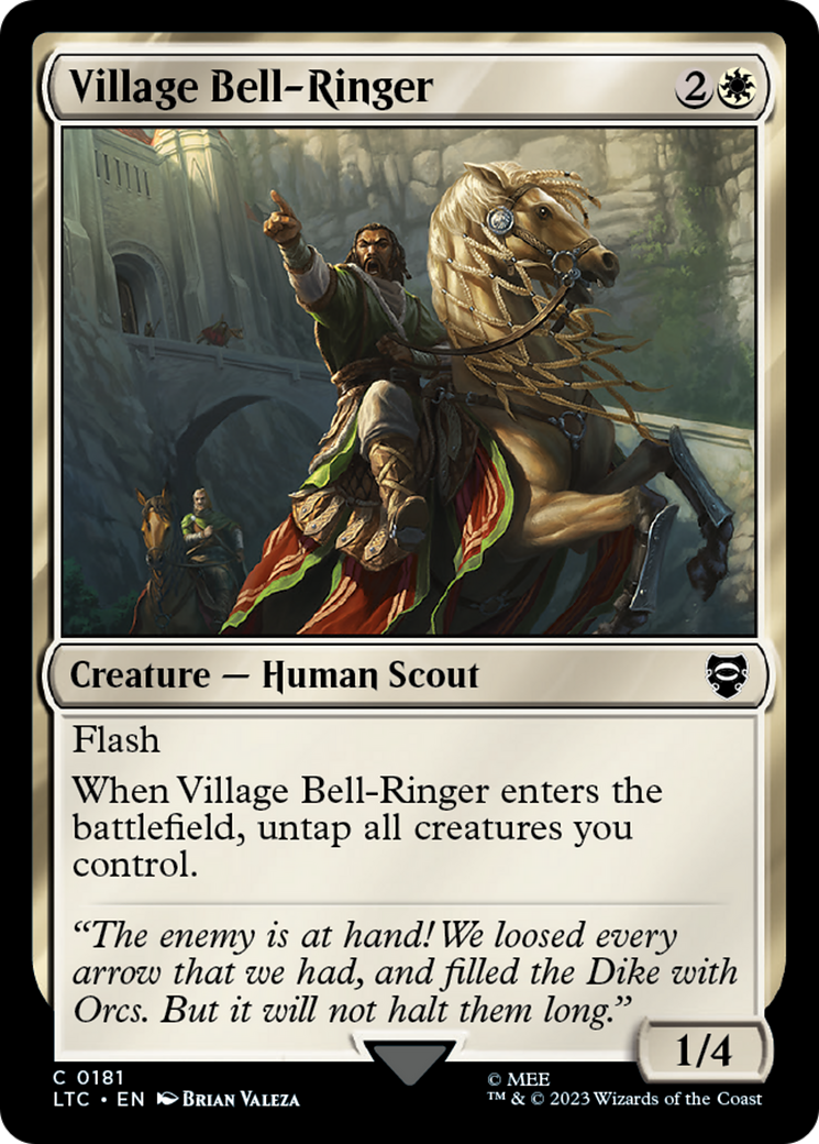 Village Bell-Ringer [The Lord of the Rings: Tales of Middle-Earth Commander] | Red Riot Games CA
