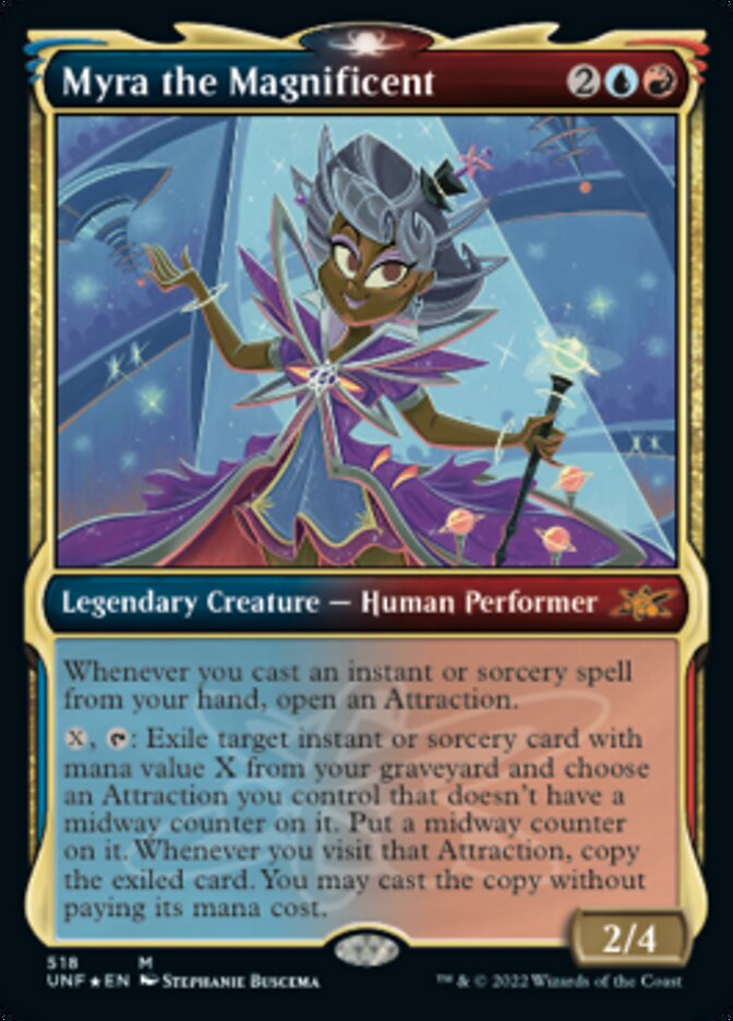 Myra the Magnificent (Showcase) (Galaxy Foil) [Unfinity]