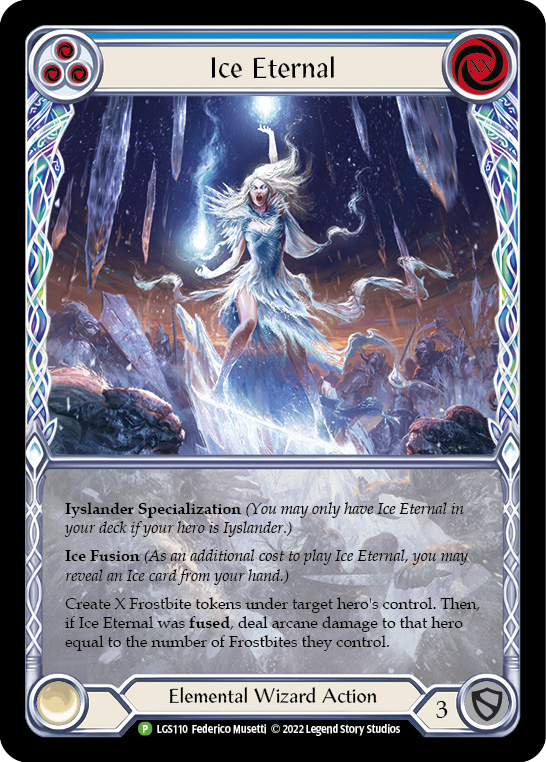 Ice Eternal [LGS110] (Promo)  Rainbow Foil | Red Riot Games CA