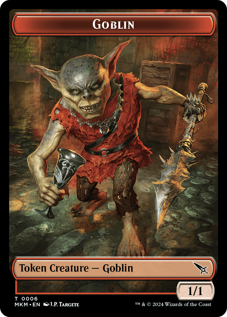 Goblin Token [Murders at Karlov Manor Tokens] | Red Riot Games CA