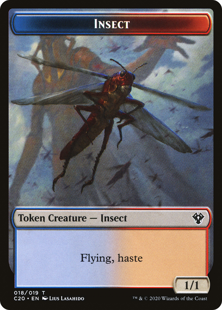 Treasure // Insect Double-Sided Token [Secret Lair: Heads I Win, Tails You Lose Tokens] | Red Riot Games CA