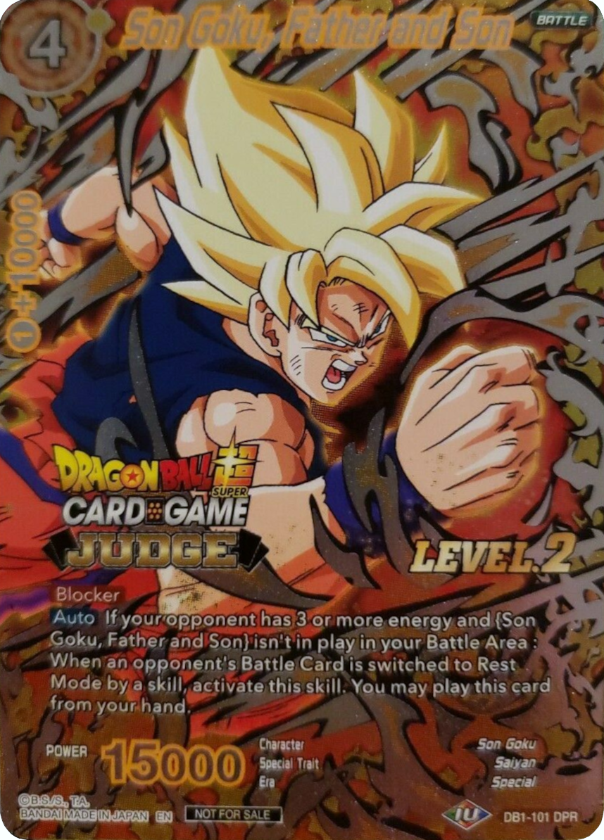 Son Goku, Father and Son (Level 2) (DB1-101) [Promotion Cards] | Red Riot Games CA