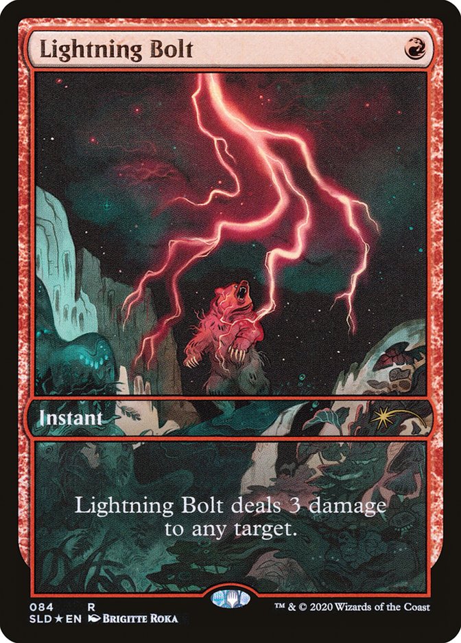 Lightning Bolt (084) [Secret Lair Drop Series] | Red Riot Games CA