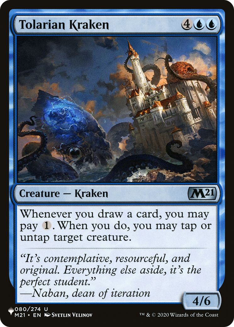 Tolarian Kraken [The List Reprints] | Red Riot Games CA