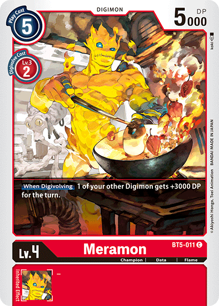 Meramon [BT5-011] [Battle of Omni] | Red Riot Games CA
