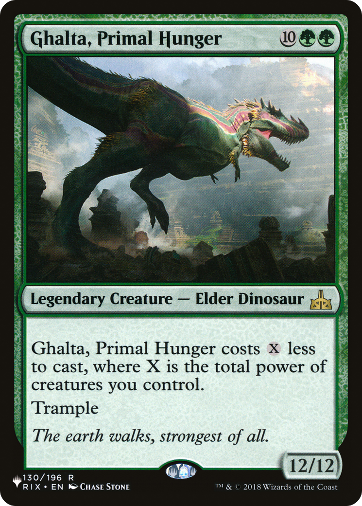 Ghalta, Primal Hunger [The List] | Red Riot Games CA