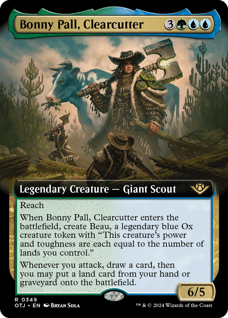 Bonny Pall, Clearcutter (Extended Art) [Outlaws of Thunder Junction] | Red Riot Games CA
