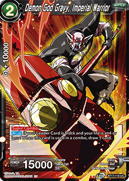 Demon God Gravy, Imperial Warrior (BT17-118) [Ultimate Squad] | Red Riot Games CA