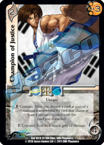 Champion of Justice [KOF03]