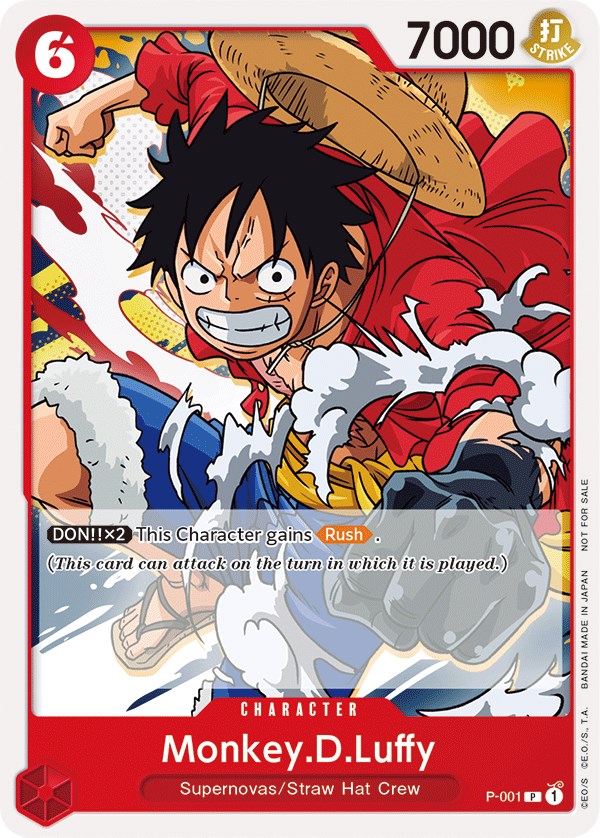 Monkey.D.Luffy (Super Pre-Release) [Participant] [One Piece Promotion Cards] | Red Riot Games CA