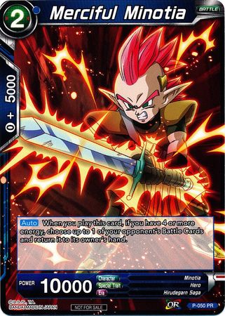 Merciful Minotia (P-050) [Promotion Cards] | Red Riot Games CA