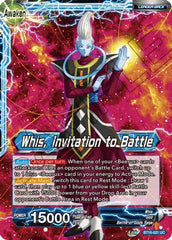 Whis // Whis, Invitation to Battle (BT16-021) [Realm of the Gods] | Red Riot Games CA