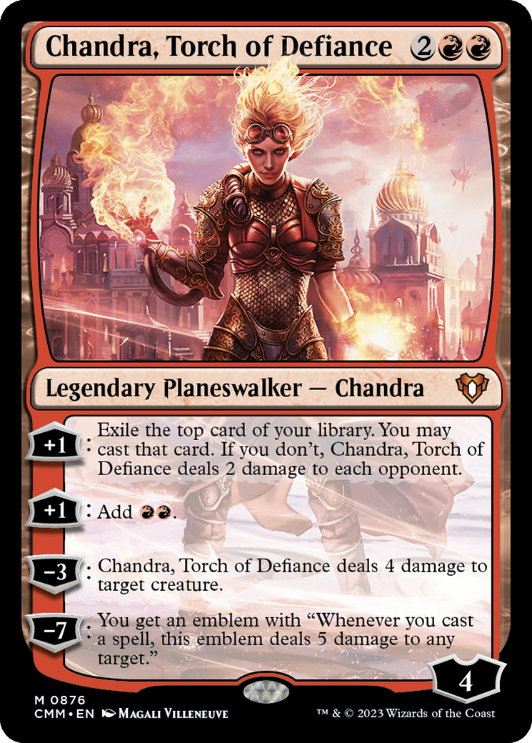 Chandra, Torch of Defiance [Commander Masters] | Red Riot Games CA