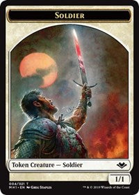 Soldier (004) // Elephant (012) Double-Sided Token [Modern Horizons Tokens] | Red Riot Games CA