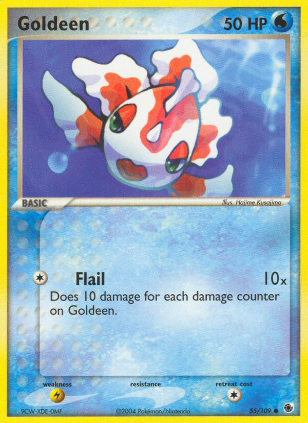 Goldeen (55/109) [EX: Ruby & Sapphire] | Red Riot Games CA