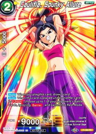 Caulifla, Spunky Allure (P-180) [Promotion Cards] | Red Riot Games CA