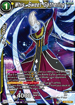 Whis, Sweet Gathering (P-324) [Tournament Promotion Cards] | Red Riot Games CA