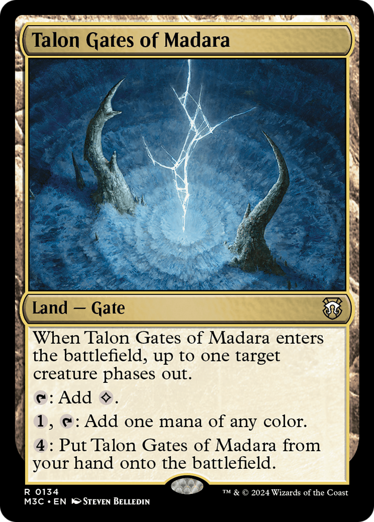 Talon Gates of Madara (Extended Art) (Ripple Foil) [Modern Horizons 3 Commander] | Red Riot Games CA