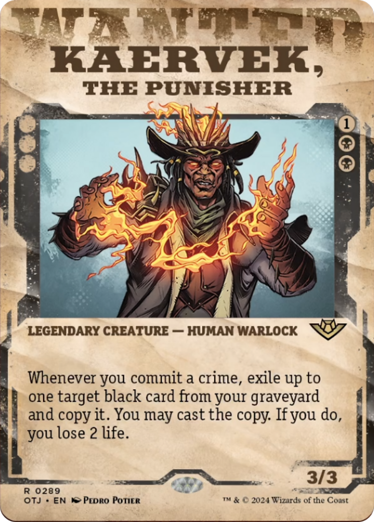 Kaervek, the Punisher (Showcase) [Outlaws of Thunder Junction] | Red Riot Games CA