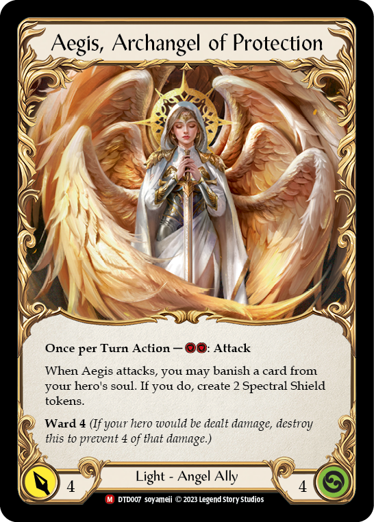 Figment of Protection // Aegis, Archangel of Protection [DTD007] (Dusk Till Dawn) | Red Riot Games CA