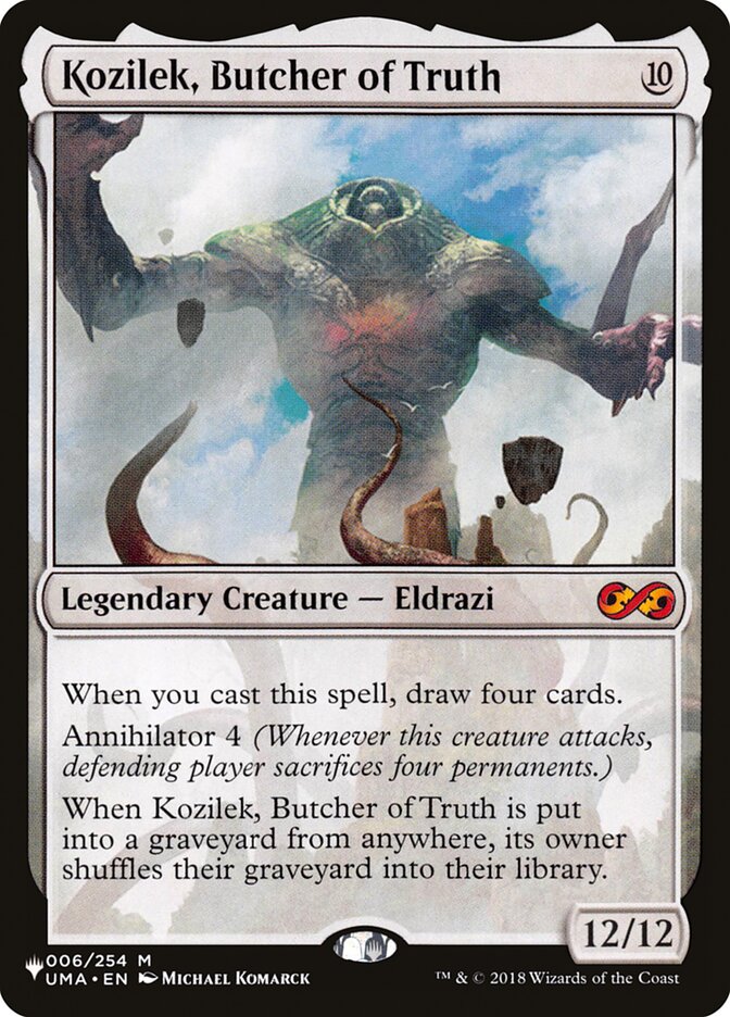Kozilek, Butcher of Truth [The List] | Red Riot Games CA