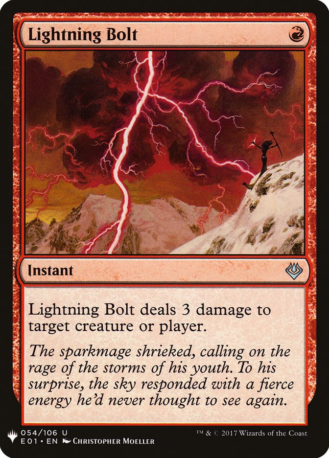 Lightning Bolt [Mystery Booster] | Red Riot Games CA