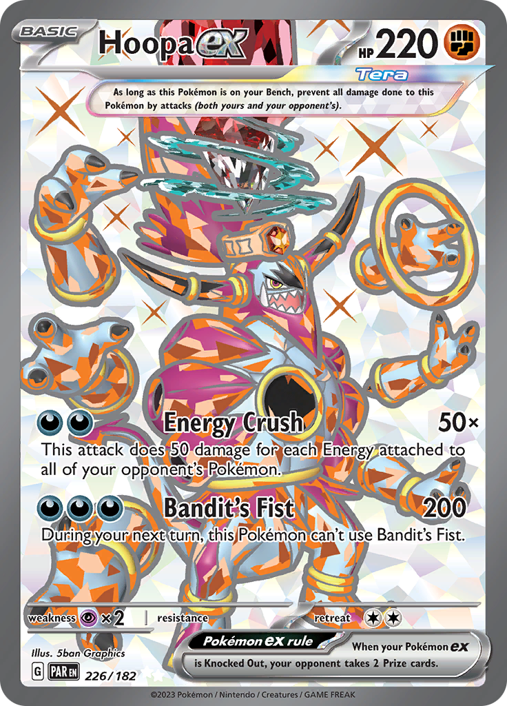 Hoopa ex (226/182) [Scarlet & Violet: Paradox Rift] | Red Riot Games CA