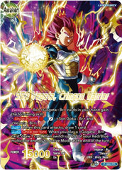 Vegeta // SSG Vegeta, Crimson Warrior (Gold Stamped) (P-360) [Promotion Cards] | Red Riot Games CA