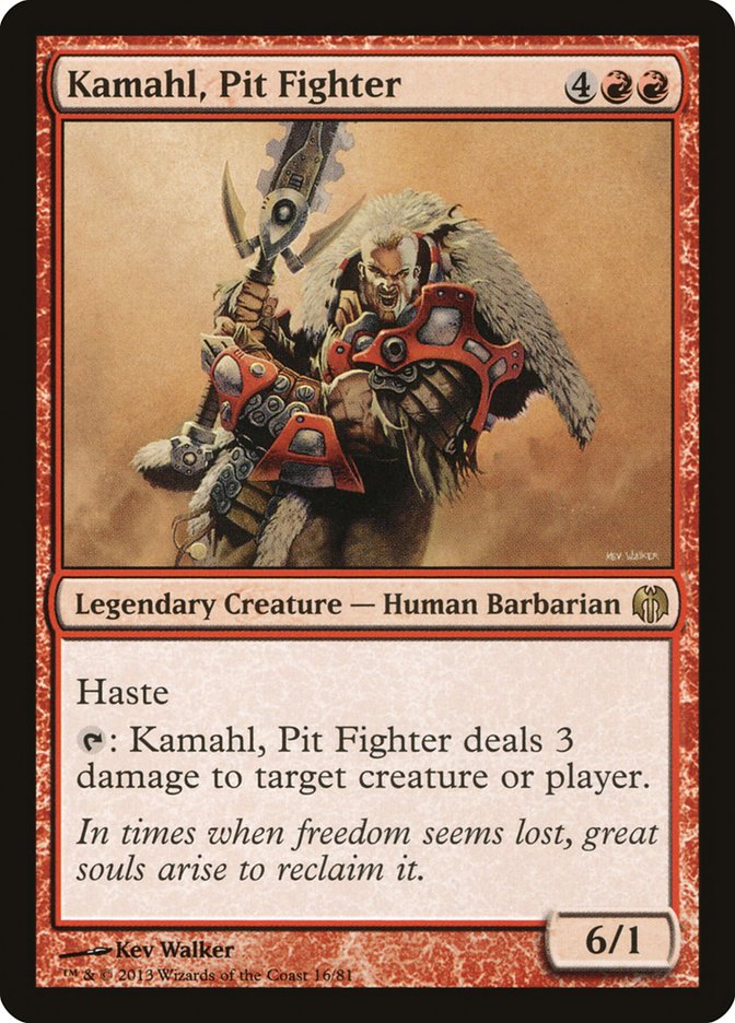 Kamahl, Pit Fighter [Duel Decks: Heroes vs. Monsters] | Red Riot Games CA