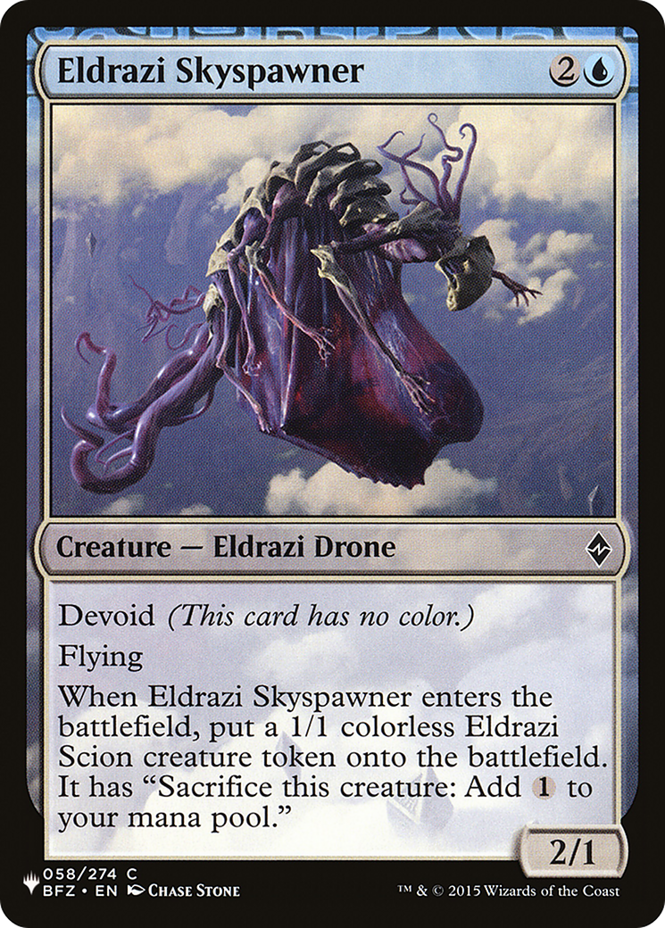 Eldrazi Skyspawner [The List Reprints] | Red Riot Games CA