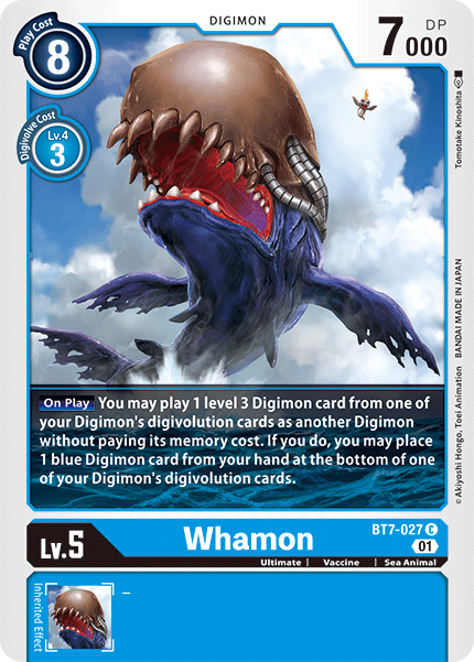 Whamon [BT7-027] [Next Adventure]