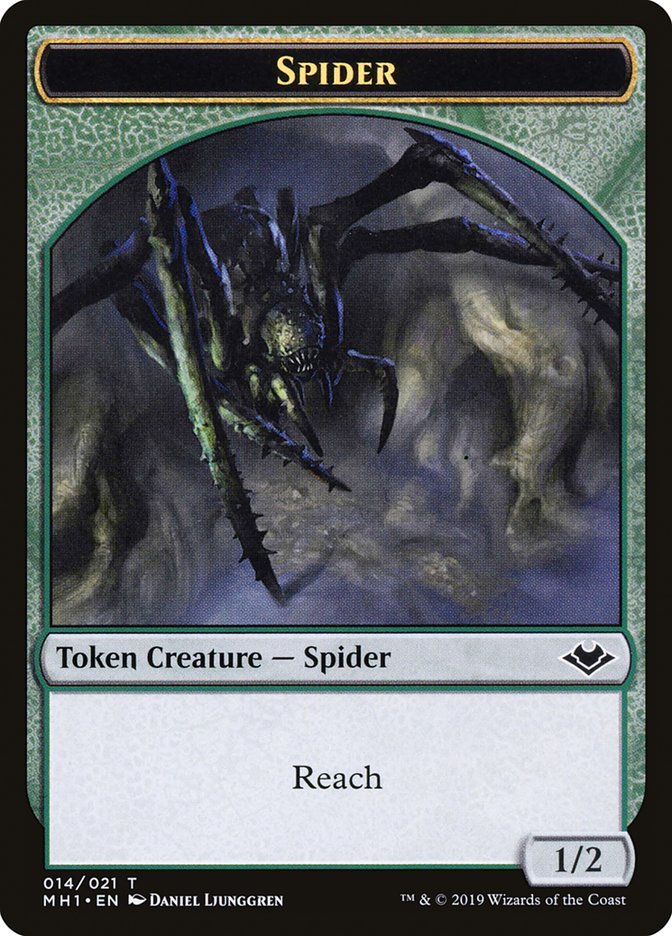 Goblin (010) // Spider (014) Double-Sided Token [Modern Horizons Tokens] | Red Riot Games CA