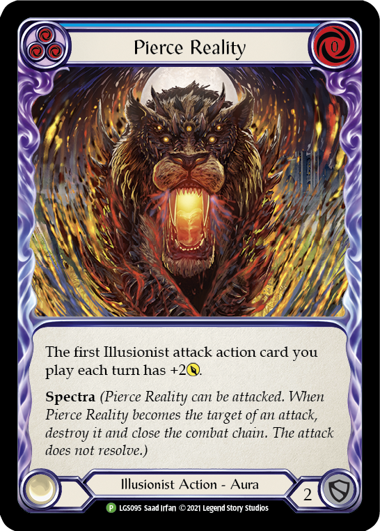 Pierce Reality [LGS095] (Promo)  Cold Foil | Red Riot Games CA
