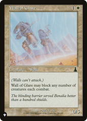 Wall of Glare [The List Reprints] | Red Riot Games CA