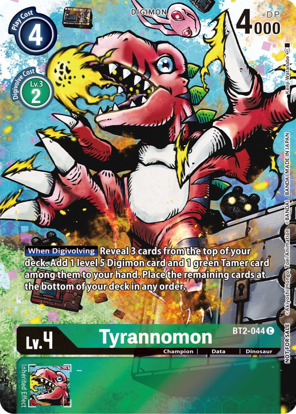 Tyrannomon [BT2-044] (25th Special Memorial Pack) [Release Special Booster Promos] | Red Riot Games CA