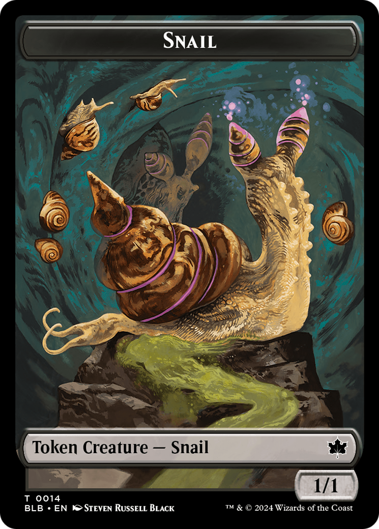 Snail Token [Bloomburrow Tokens] | Red Riot Games CA