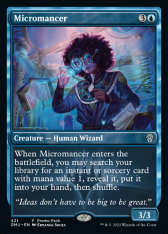 Micromancer (Promo Pack) [Dominaria United Promos] | Red Riot Games CA