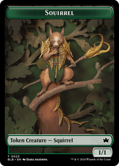 Squirrel // Food Double-Sided Token [Bloomburrow Tokens] | Red Riot Games CA