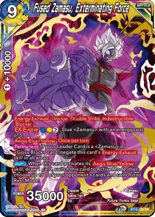 Fused Zamasu, Exterminating Force (BT16-129) [Realm of the Gods] | Red Riot Games CA