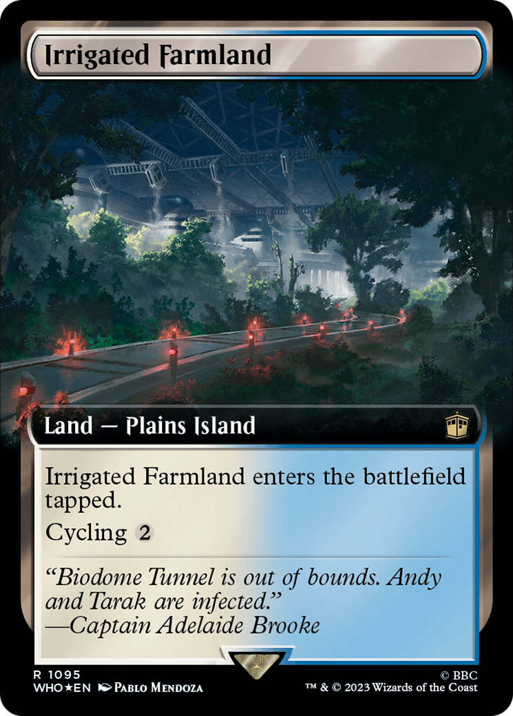 Irrigated Farmland (Extended Art) (Surge Foil) [Doctor Who] | Red Riot Games CA