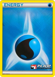 Water Energy (2011 Play Pokemon Promo) [League & Championship Cards] | Red Riot Games CA